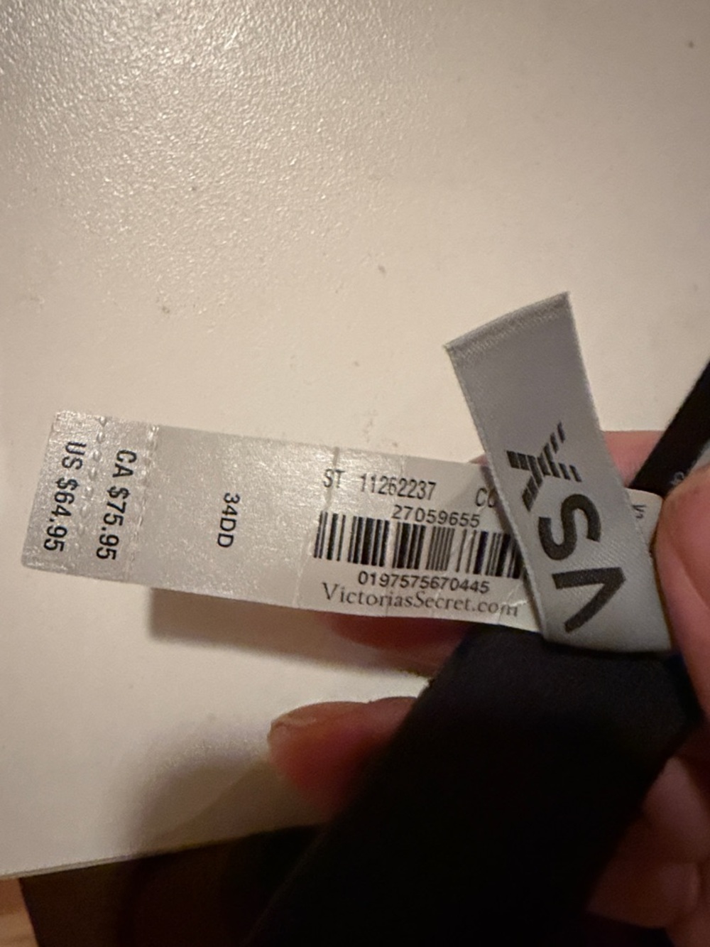 VSX Brown Sports Bra with Black Trim - Picture 3 of 3